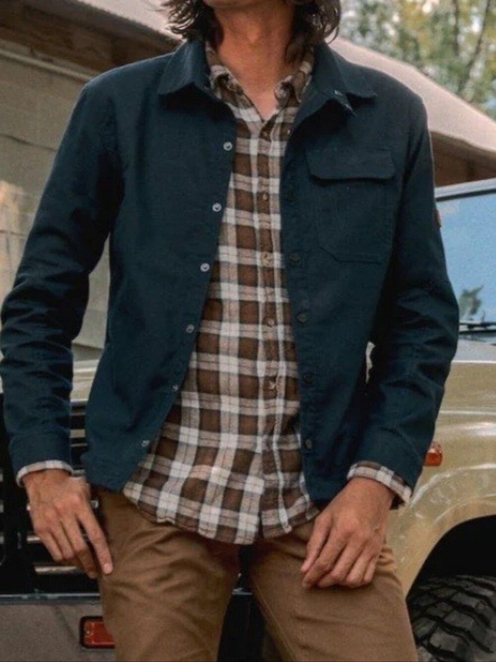 LIVSN Forager Jacket Medium Navy